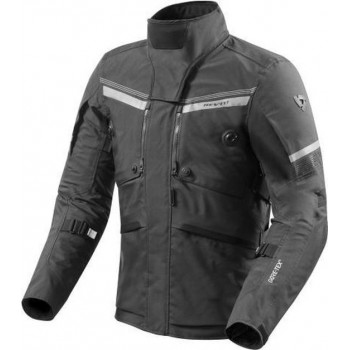 REV'IT! Poseidon 2 GTX Black Textile Motorcycle Jacket XL