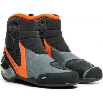 Dainese Dinamica Air Black Flame Orange Anthracite Motorcycle Shoes 41