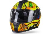 Nexx SX.100R Abisal Yellow Blue Full Face Helmet XL