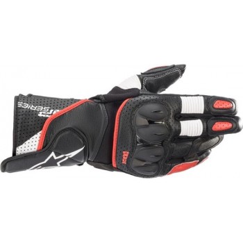 Alpinestars SP-2 V3 Handschoen zwart/wit/helder rood