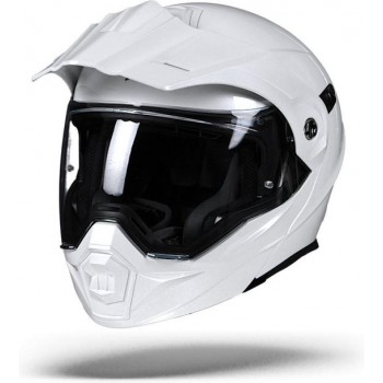 Scorpion ADX-1 Solid Pearl White Adventure Helmet S