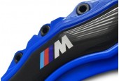 BMW Remklauw Cover | Brake Caliper Cover | Blauw | M Logo | Universeel - Voor Alle Bmw's | Bmw Accesoires | Auto Accessoires