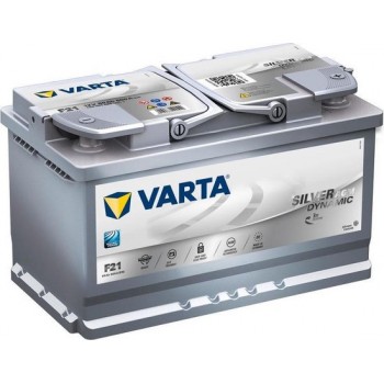 Varta Start-Stop Silver Dynamic AGM 580 901 080 F21 12V 80 Ah 800A/EN Start Accu 4016987144510