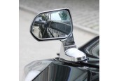 3R-105L 360 graden draaibare linker zijspiegel voor auto (zilver)