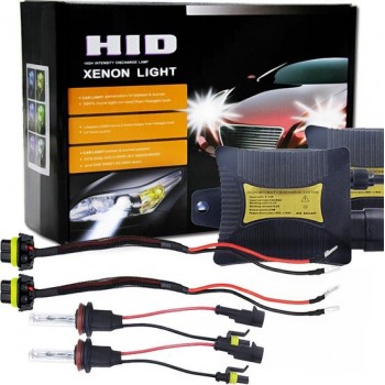 55W H8 / H9 / H11 6000K HID Xenon-lichtconversiekit met Slim Ballast High Intensity Discharge-lamp, wit