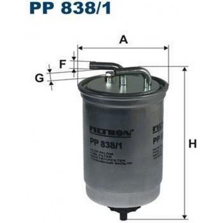 FILTRON Brandstoffilter PP 838/1