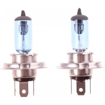 Proplus Autolampen H4 12 Volt 55/60 Watt Xenon Look Blauw 2 St