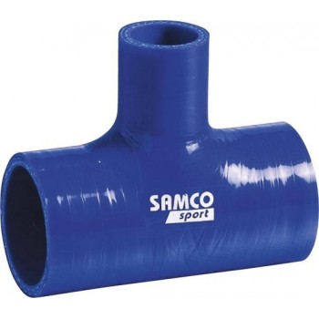 Samco Sport Samco Siliconen slang T-Piece 25mm - Lengte:102mm - Ø38mm - Blauw