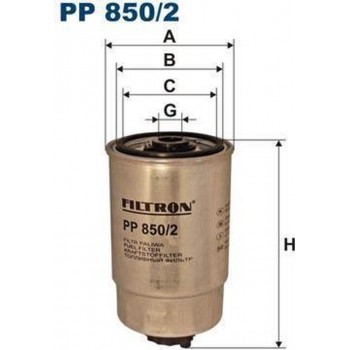 FILTRON Brandstoffilter PP 850/2